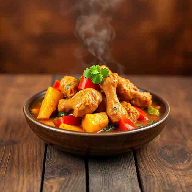 Poulet Colombo - Make the Best Caribbean Chicken Curry Stew